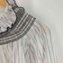 ピンコ PINKO ストライプ オフショルダー ブラウス レディース import:XS