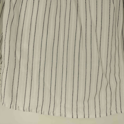 ピンコ PINKO ストライプ オフショルダー ブラウス レディース import:XS