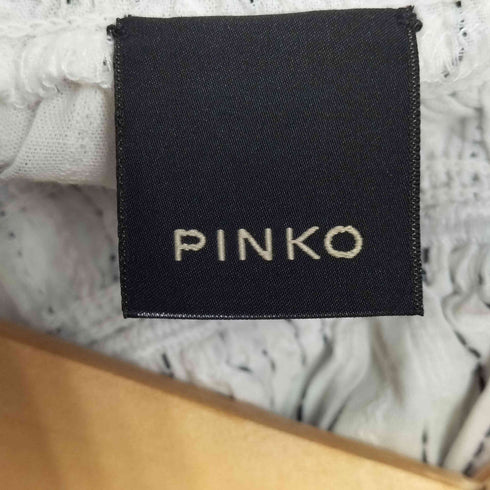ピンコ PINKO ストライプ オフショルダー ブラウス レディース import:XS
