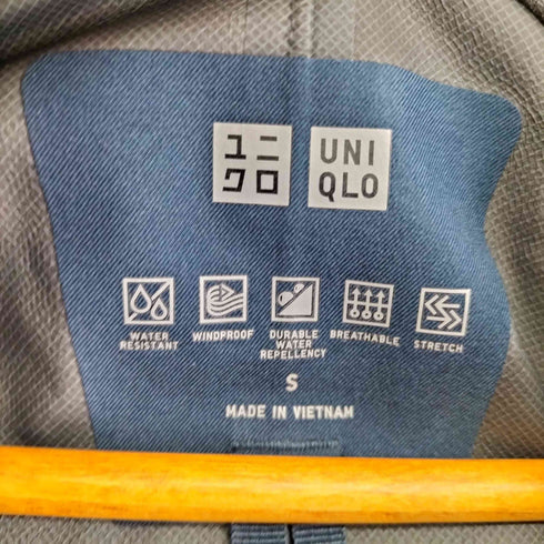 ユニクロ UNIQLO ブロックテックパーカ メンズ JPN:S