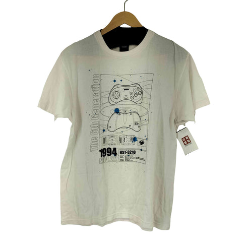 GRAPHT プリントクルーネックTシャツ メンズ JPN:L
