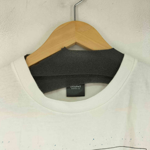 GRAPHT プリントクルーネックTシャツ メンズ JPN:L