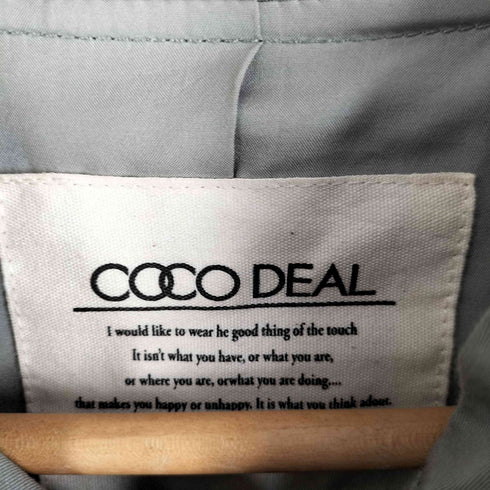 ココディール COCO DEAL バックプリーツコート レディース JPN:2