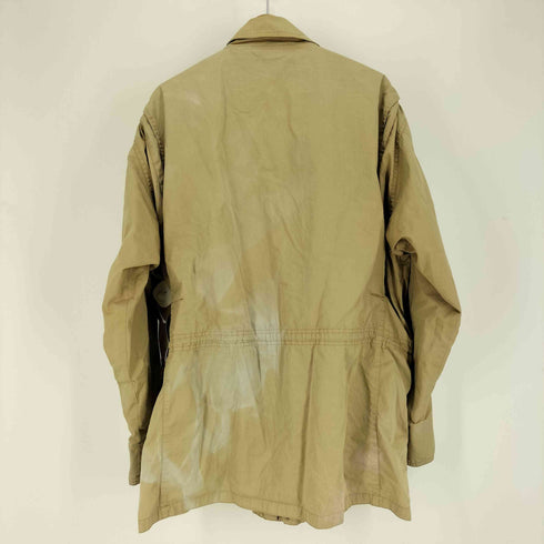 バブアー Barbour 00S T885 裏地チェック BEAUFORT ビューフォート ノンワックス Dカン ドローコード ジャケット 2000年製 メンズ import:L