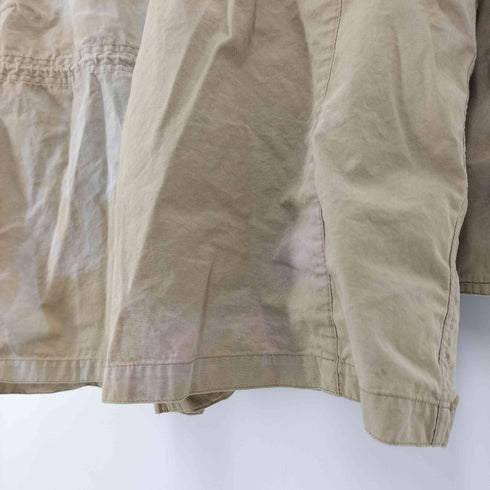 バブアー Barbour 00S T885 裏地チェック BEAUFORT ビューフォート ノンワックス Dカン ドローコード ジャケット 2000年製 メンズ import:L