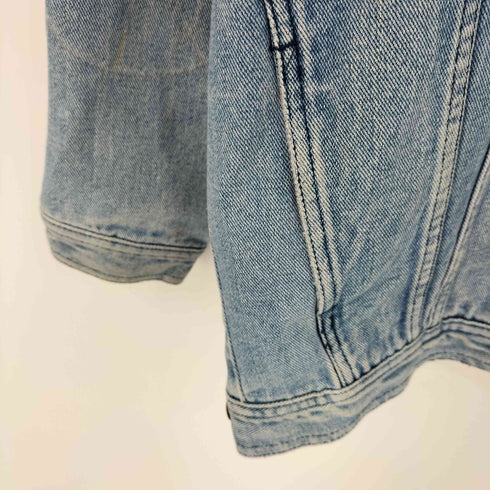 90S FADS ペイントデザイン デニムジャケット トラッカージャケット メンズ import:M