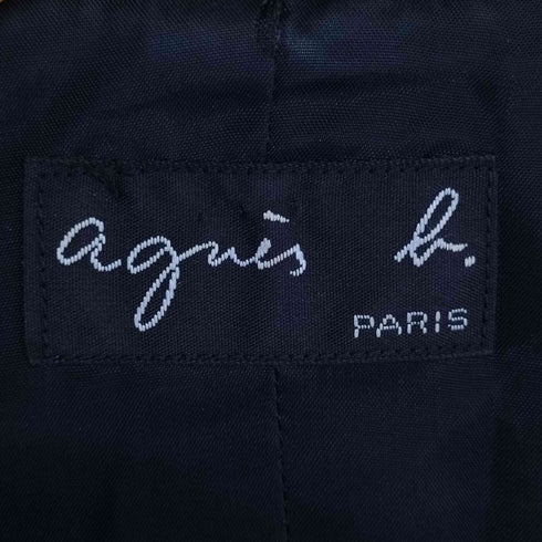 アニエスベー agnes b. PARIS 4B テーラードジャケット レディース 36