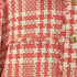 ザラ ZARA 金ボタン ツイード ジャケット メンズ import:S