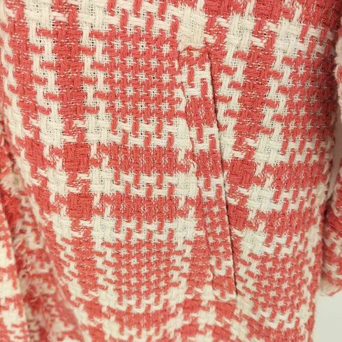 ザラ ZARA 金ボタン ツイード ジャケット メンズ import:S