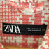 ザラ ZARA 金ボタン ツイード ジャケット メンズ import:S