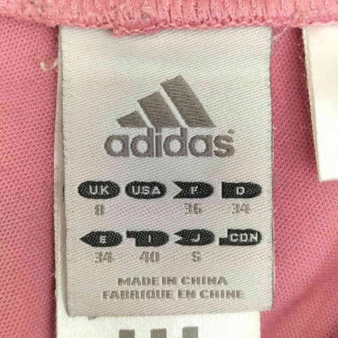 アディダス adidas 00s Y2K ラインストーン スリーライン ストレートトラックパンツ レディース JPN:S