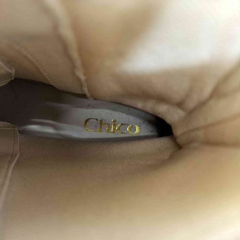 チコ Chico 編み上げ 厚底 フェイクレザーブーツ レディース JPN:M