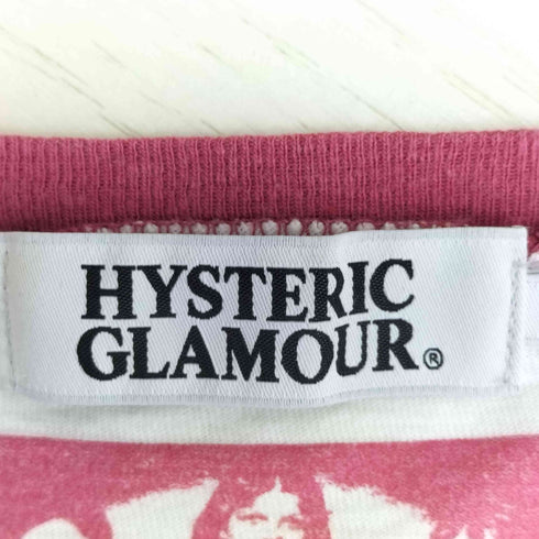 ヒステリックグラマー HYSTERIC GLAMOUR USロックバンド ラグランカットソー 七分袖 レディース JPN:S