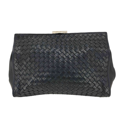 ボッテガヴェネタ BOTTEGA VENETA イントレチャート がま口 バッグ レディース