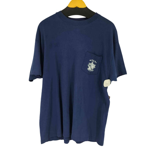 90S 両面プリントTEE シングルステッチ ドクロ メンズ