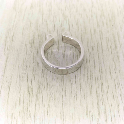 イルビゾンテ IL BISONTE 925刻印 リング sterling レディース 8号