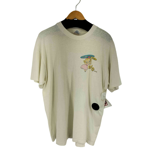 ヘインズ Hanes 90S 両面プリントカットソー シングルステッチ キャラプリント メンズ JPN:XL