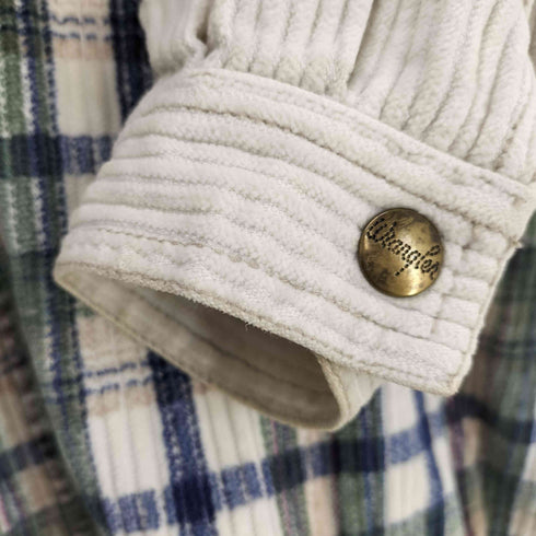ラングラー Wrangler 太畝チェック柄コーデュロイブルゾン メンズ JPN:XXL