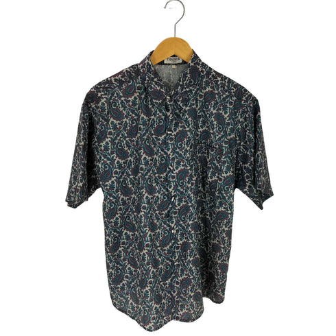THAI SILK S/S ペイズリー柄シルクシャツ メンズ JPN:L