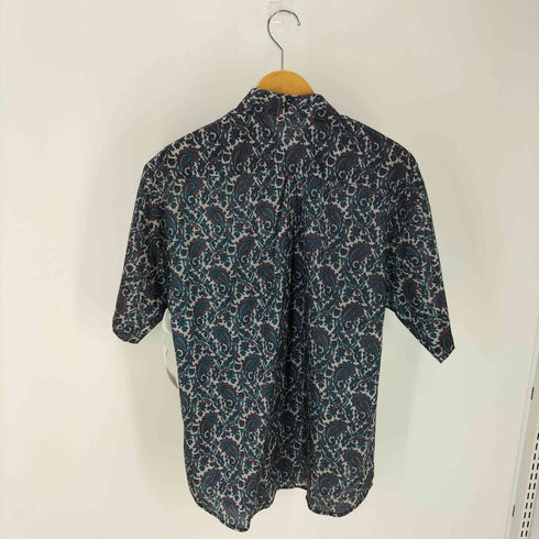 THAI SILK S/S ペイズリー柄シルクシャツ メンズ JPN:L