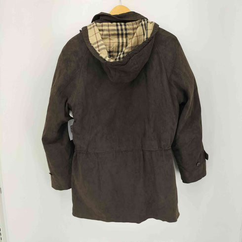 バーバリーロンドン BURBERRY LONDON フード付き ステンカラーハーフコート ダウンライナー付き メンズ import:S