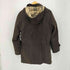 バーバリーロンドン BURBERRY LONDON フード付き ステンカラーハーフコート ダウンライナー付き メンズ import:S
