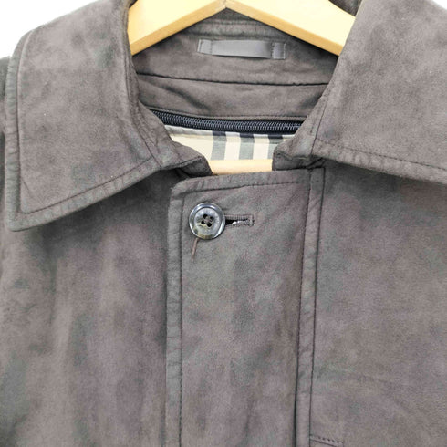 バーバリーロンドン BURBERRY LONDON フード付き ステンカラーハーフコート ダウンライナー付き メンズ import:S