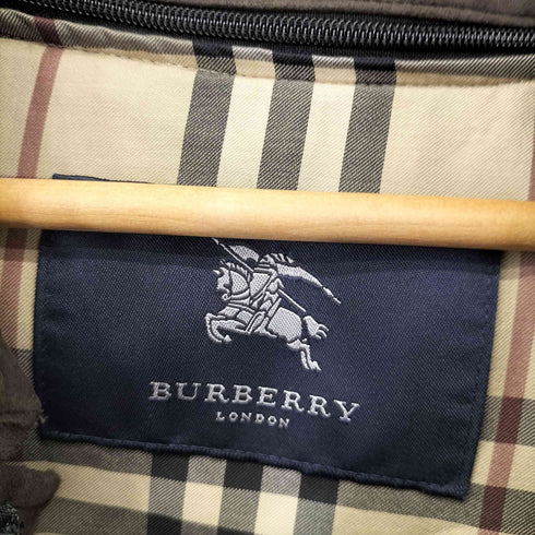 バーバリーロンドン BURBERRY LONDON フード付き ステンカラーハーフコート ダウンライナー付き メンズ import:S