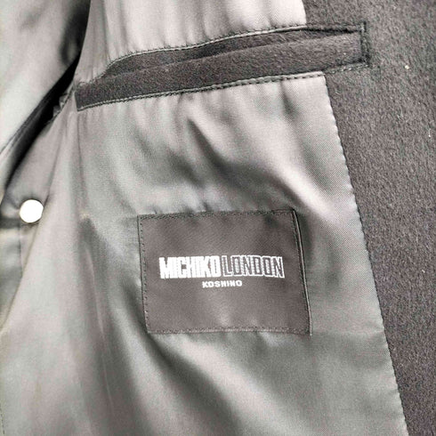 ミチコロンドン MICHIKO LONDON カシミア チェスターコート メンズ JPN:M