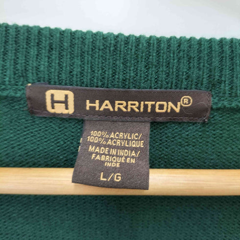 ハリトン HARRITON オーバーサイズアクリルカーディガン メンズ JPN:L