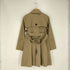 バーバリーブルーレーベル BURBERRY BLUE LABEL ウールノバチェックライナー付き トレンチコート レディース 36