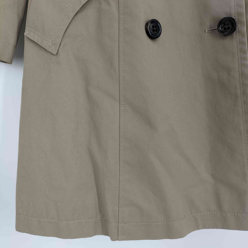 バーバリーブルーレーベル BURBERRY BLUE LABEL ウールノバチェックライナー付き トレンチコート レディース 36