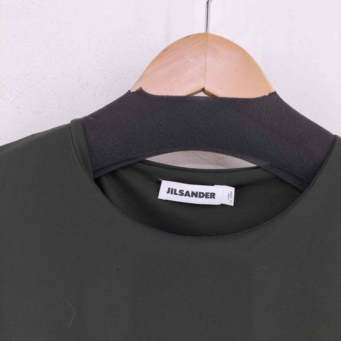 ジルサンダー JIL SANDER MADE IN ITALY ゴム糸 ナイロン ノースリーブトップ レディース import:M