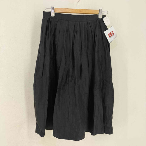 ジルサンダー JIL SANDER リネン タックスカート レディース EUR:36