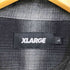 エクストララージ XLARGE PATCHED FLANNEL SHIRT オンブレチェックシャツ メンズ JPN:L