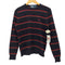 ポロバイラルフローレン Polo by RALPH LAUREN 100% LAMBS WOOL EXCLUSIVE OF DECORATION ポニー刺繍 ラムウール ボーダー クルーネック ニット メンズ import:S