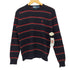 ポロバイラルフローレン Polo by RALPH LAUREN 100% LAMBS WOOL EXCLUSIVE OF DECORATION ポニー刺繍 ラムウール ボーダー クルーネック ニット メンズ import:S