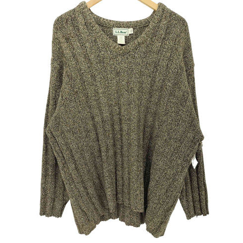 エルエルビーン L.L.Bean 90S USA製 Vネック プルオーバー ニット メンズ import:L
