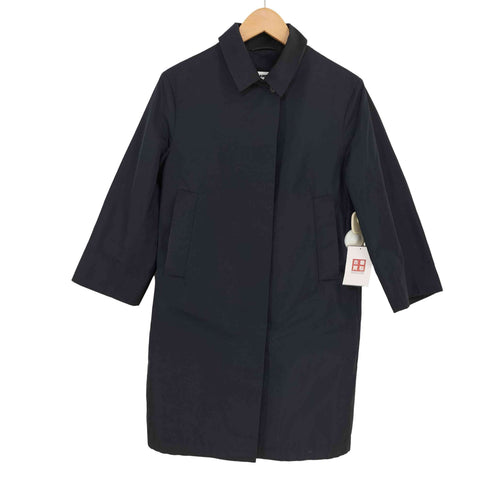 ジルサンダー JIL SANDER シルク混 ステンカラーコート レディース 34