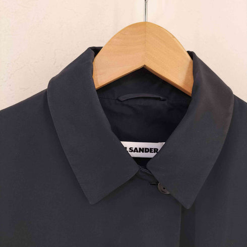 ジルサンダー JIL SANDER シルク混 ステンカラーコート レディース 34