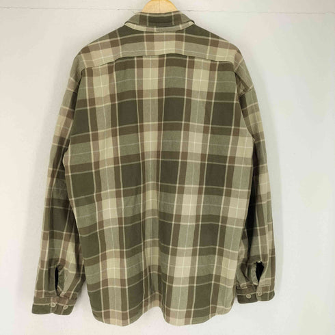 ファーストダウン FIRST DOWN WORK L/S SHIRTS COTTON NELCHECK メンズ JPN:XL
