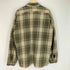 ファーストダウン FIRST DOWN WORK L/S SHIRTS COTTON NELCHECK メンズ JPN:XL