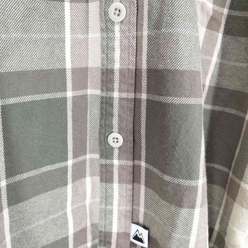 ファーストダウン FIRST DOWN WORK L/S SHIRTS COTTON NELCHECK メンズ JPN:XL