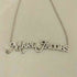 マークジェイコブス MARC JACOBS THE NAM PLATE MJ PENDANT / レディース