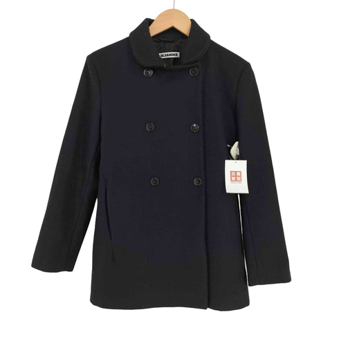 ジルサンダー JIL SANDER メルトン ピーコート レディース 36