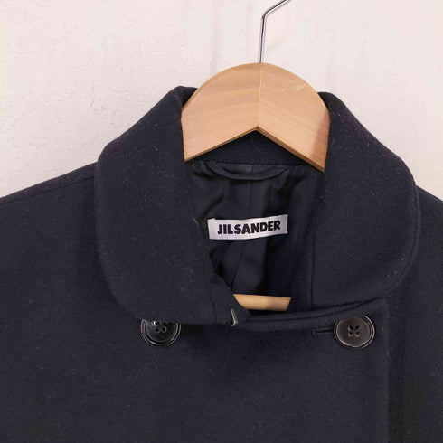ジルサンダー JIL SANDER メルトン ピーコート レディース 36