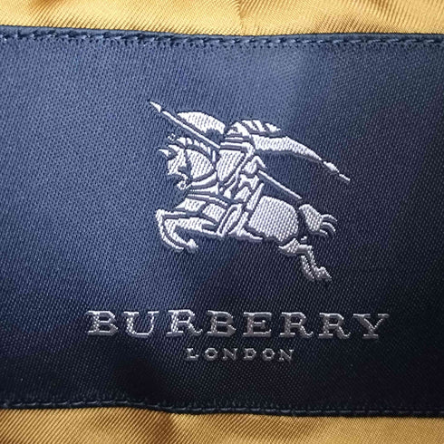 バーバリー BURBERRY 裏地ウールカシミヤ ノバチェック ウールシルクステンカラーコート メンズ 165