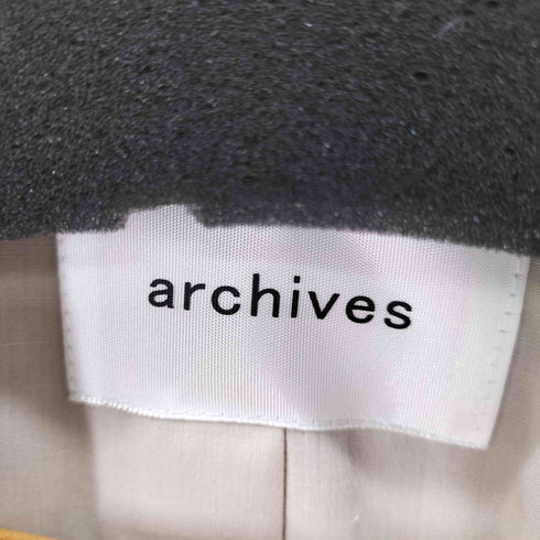 アルシーヴ archives フェイクレザーダブルライダースジャケット レディース JPN:M