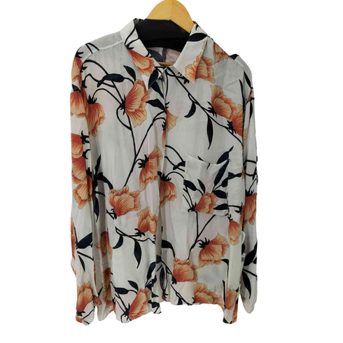 エイチビューティーアンドユースユナイテッドアローズ H BEAUTY & YOUTH UNITED ARROWS CUPRO ARTISAN WRAP SHIRT メンズ JPN:L