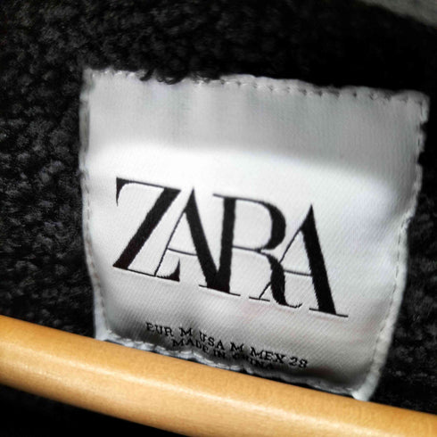 ザラ ZARA Faux Shearling Jacket レディース import:M